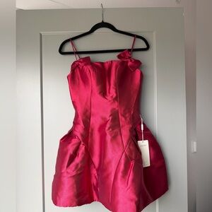 Chic Burgundy Mini Dress